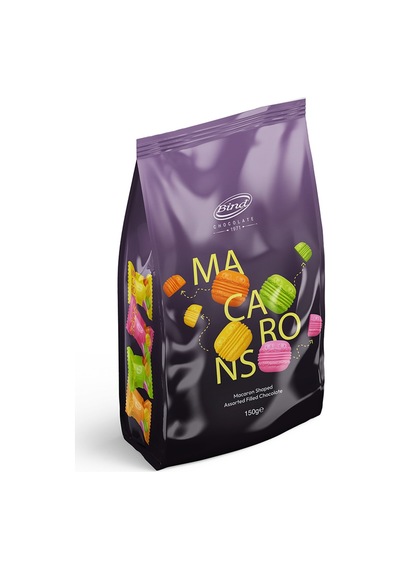 Bind Macaron Karışık Dolgulu Çikolata 150 G - 6 Adet Tarı