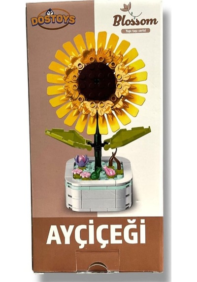 Oceanfour Blok Oyuncak 103-a6 Ayçiçeği Çiçek