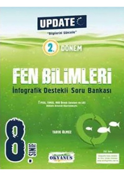 Okyanus 8. Sınıf Update 2. Dönem İnfografik Destekli Fen Bilimleri Soru Bankası Sku: Zeus8690010378071