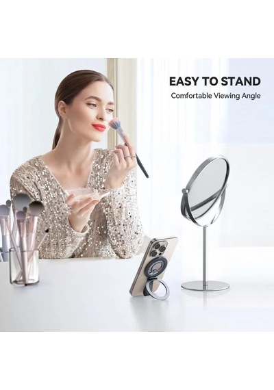 Joyroom Jr-zs425 Magnetic Ring Holder Telefon Tutucu Beyaz