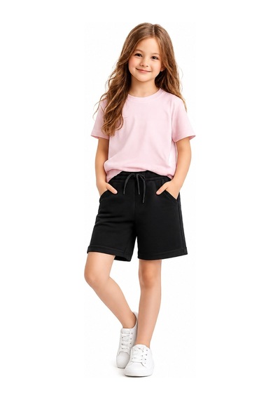 İrem Çocuk Giyim Erkek Çocuk /kız Çocuk Beli Lastikli İp Bağlamalı Cepli Düz Renk Siyah Şort Siyah İrem Çocuk Giyim Erkek Çocuk /kız Çocuk Beli Lastikli İp Bağlamalı Cepli Düz Renk Siyah Şort Siyah