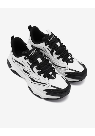 Skechers Moonhiker - Apogee Bloom Kadın Beyaz Sneakers 177592 Wbk Beyaz