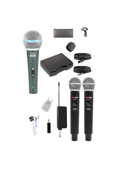 Lastvoice Ample Little Paket-4 Aktif Hoparlör Ve Mixer Full Ses Sistemi Seti