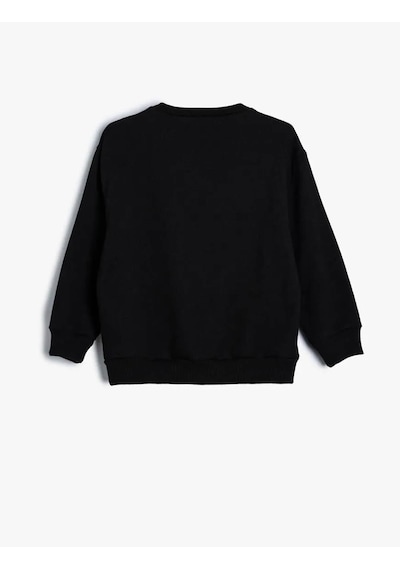 Koton Erkek Çocuk Sweatshirt Siyah 5Wkb10269Tk 25Ky59003255 Y5901