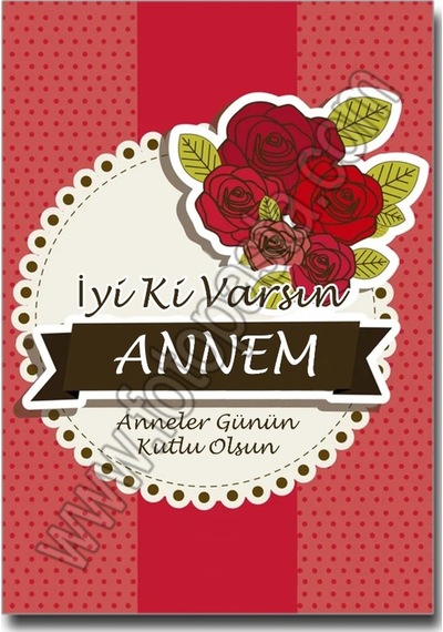Anneler Günü Yenilebilir Resim Baskısı 13