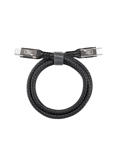 Zore Qg01 Type-c To Type-c Usb4 Pd Data Kablosu 240w 40gbps 8k 60hz 1.2 Metre