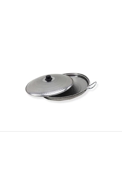 Krom Kavurma Sacı Orta Boy 35 Cm