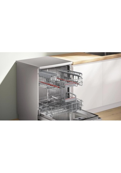 Bosch SMS4IKI63T Serie 4 13 Kişilik Solo Bulaşık Makinesi Inox