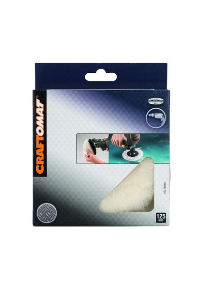 Craftomat Kuzu Yünü Parlatıcı Çapı:125 Mm