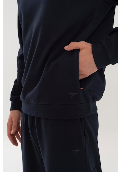 Maraton Regular Erkek Bisiklet Yaka Lacivert- Sweatshirt Lacivert-