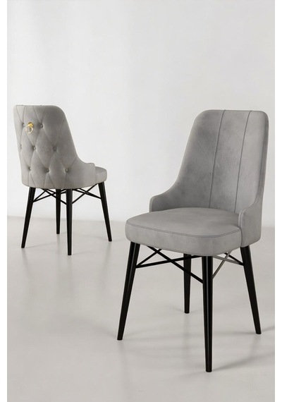 Zümra Serisi, Siyah Mermer Desen 80x132 Açılabilir Mdf Mutfak Masası Takımı 4 Adet Sandalye, Gri Zümra Serisi, Siyah Mermer Desen 80x132 Açılabilir Mdf Mutfak Masası Takımı 4 Adet Sandalye, Gri