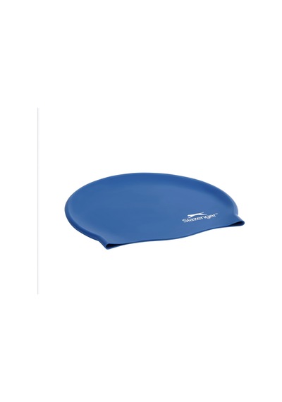 Slazenger Yüzücü Bonesi Silikon Sn00 Navy Pvc Zipper Bag Koyu Mavi