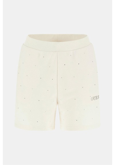 Guess Rhınestones Short Krem
