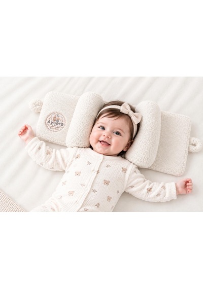 Ortapedik Bebe Yastığı Beyaz