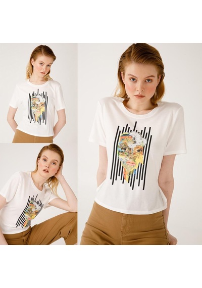 Biggdesign Nature Doğa Kadın T-shirt 001