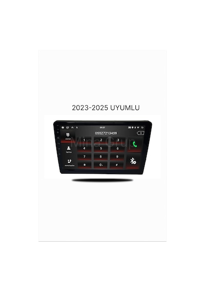 Snp Serisi Fiat Egea 2015-2024 Uyumlu 9 İnç Kablosuz Carplay & Android Auto Multimedya Sistemi 4-64 Gb Hafıza + Geri Görüş Kamerası  9"