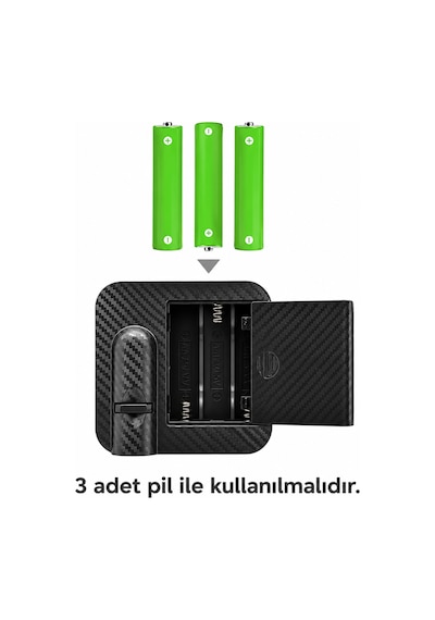 Toyota Kapı Altı Logo Projektör Led Işığı 2'li Set Pilli Kablosuz Kapı Karşılama Lambası