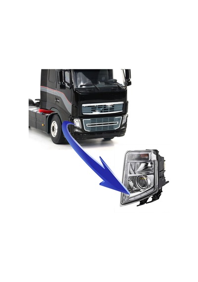 Volvo Fh II Mp III Motorlu Sağ Ön Far 2008-2014
