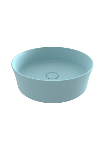 Bocchi Sottile Slim Line Çanak Lavabo 38 Cm Mat Buz Mavi 1478-029-0125
