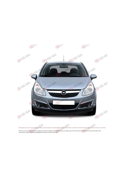 Opel Corsa D Ön Tampon Braketi Plastiği Sol 2006-2011 Oem No: 13179960