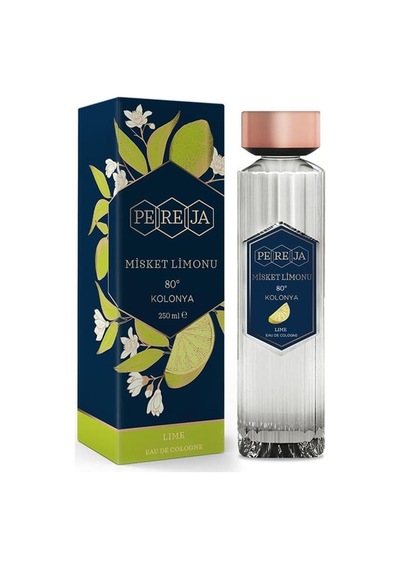 Pereja Misket Limonu Kolonyası Cam Şişe 250 Ml 8'li Paket