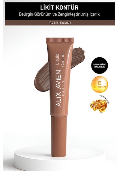 Alix Avien E Vitaminli Nemlendiren Kremsi Likit Kontür 104 Mahogany