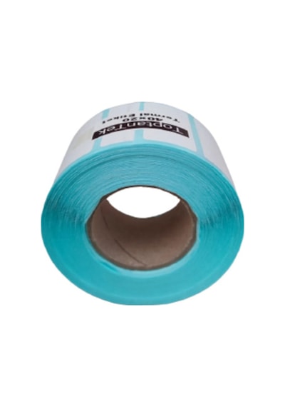 40x20 Termal Etiket G.40 Mm Y.20 Mm Bir Rulo 1000 Adet Etiket Tam Metraj Toplam 6 Rulo