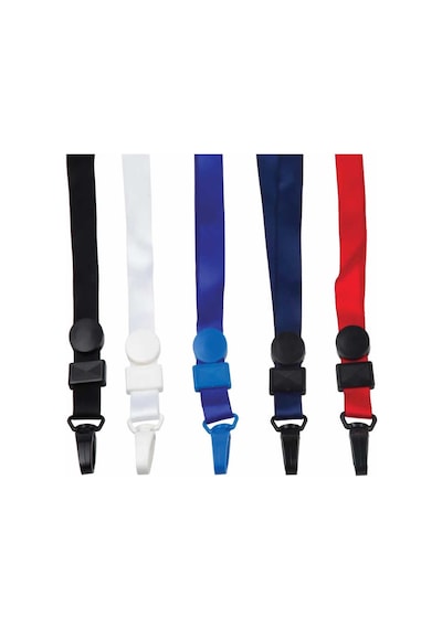 Sarff Kejea K-1502 1.5Cm Plastik Akrep Kanca Siyah Askı İpi 50