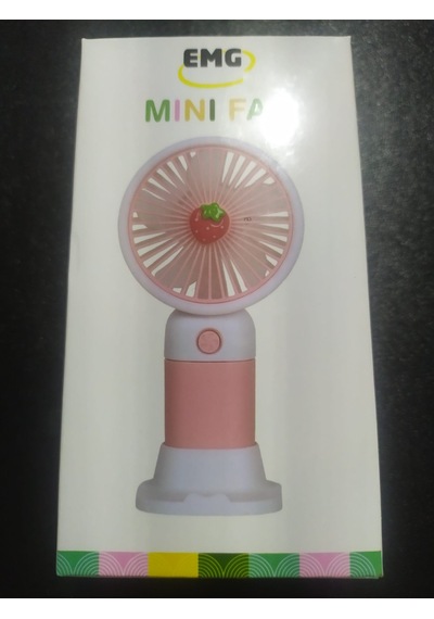 Şarjlı Mini El Fanı Usb Taşınabilir Sessiz Güçlü Rüzgar 3 Kademeli Hız Ayarlı El Tipi Vantilatör Yaz Sıcakları İçin Portatif Soğutucu Fan Sarı-Yeşil