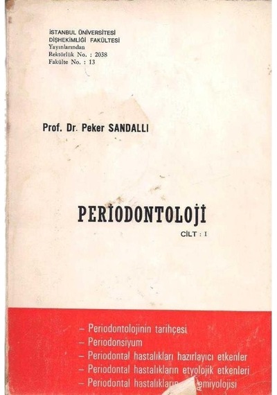 Periodontoloji Cilt 1