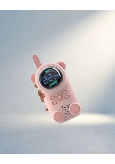 Ekranlı Çocuk Telsizi 1-3 Km Çekim Mesafesi İle Lcd Model Diğer