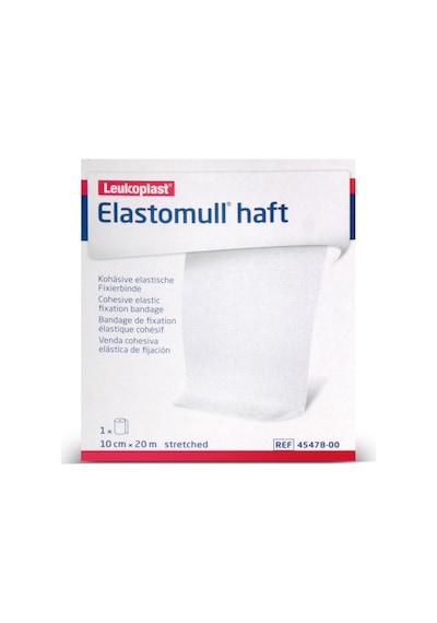Elastomull Haft LF Bsn Fiksasyon Bandajı 10 CM x 20 M Beyaz