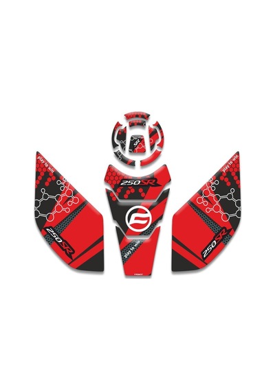 Cfmoto 250sr Uyumlu Tank Pad Set 2021-2026 04 Diğer