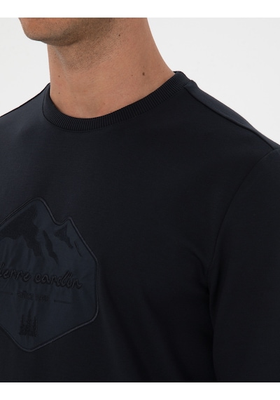 Pierre Cardin Erkek Lacivert Sweatshirt 50315408-vr033 Lacivert