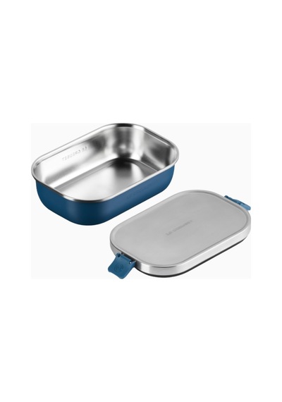 Le Creuset On The Go Yemek Kabı Paslanmaz Çelik Saklama Kapları Koyu Turkuaz 2