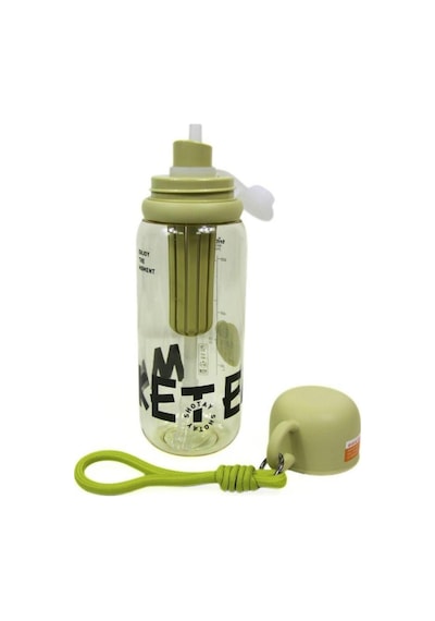 Shotay Cup Cover Su Matarası Tritan Yeşil 800ml Yeşil