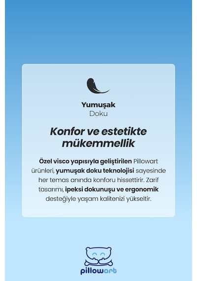 Oto Sırt Ve Oturma Destek Minderi Uzun Yol İçin Ergonomik Visco 2 Li Set
