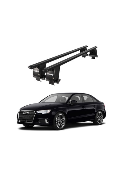 Royal Audi A3/s3 2013-2019 Uyumlu Siyah Kilitli Ara Atkı Port Bagaj Tavan Barı