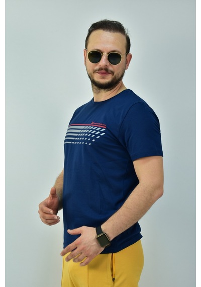 Escetic Erkek Royal Slim Fit T-Shirt-3290