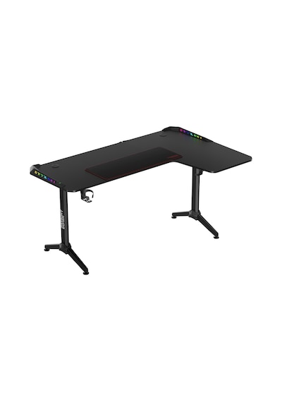 Twısted Minds Warrıor Tm-y-rb-rgb L Design Oyuncu Masası - Siyah