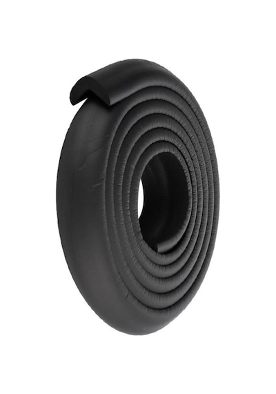 Agubugu Baby - Kauçuk Kenar Koruyucu  - Siyah 2 Mt.