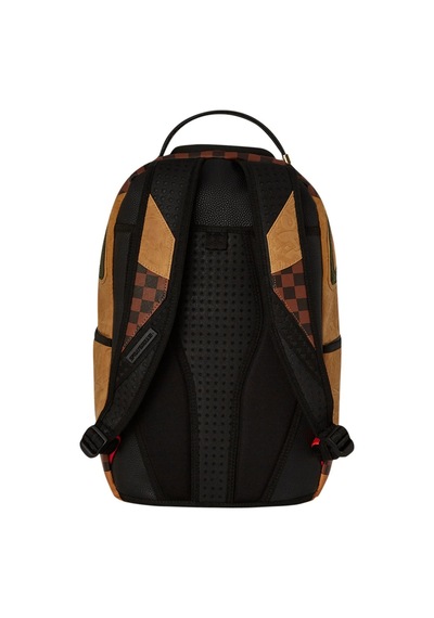 Sprayground Henny Raceway Graff Sırt Çantası, Polyester, Suya Dayanıklı, Şık Ve Dayanıklı Tasarım Kahverengi
