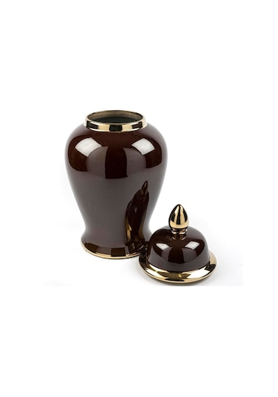 Kahverengi Gold Seramik Küp 25x45cm Kahverengi