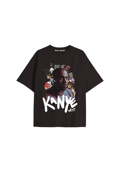 Kalic Studio Kanye West - T-shirt Siyahget97