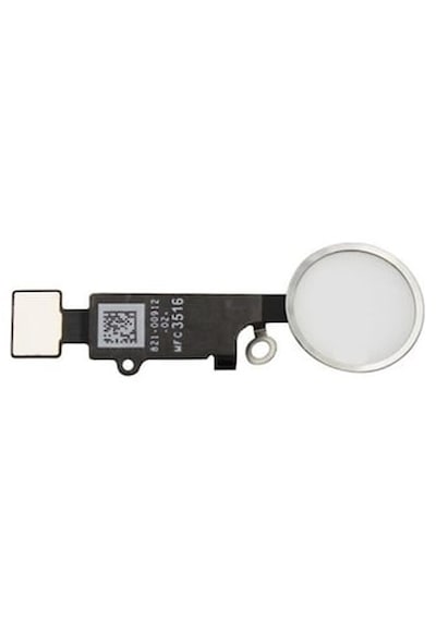 Teknonet Apple Uyumlu iPhone 7 Tak Çalıştır Home Tuş - Beyaz -