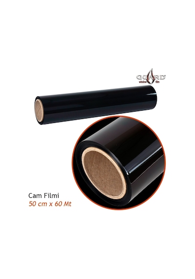 Guard Gt-100 1 Ply Çizilmez 50 Cm X 60 Mt %15 D.Black Cam Filmi