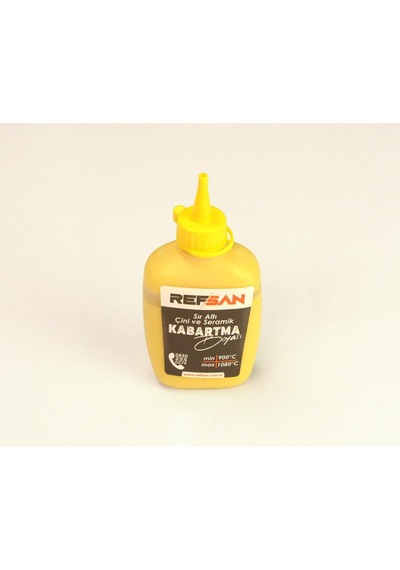 Kabartma Boyası 100 Gr Sarı