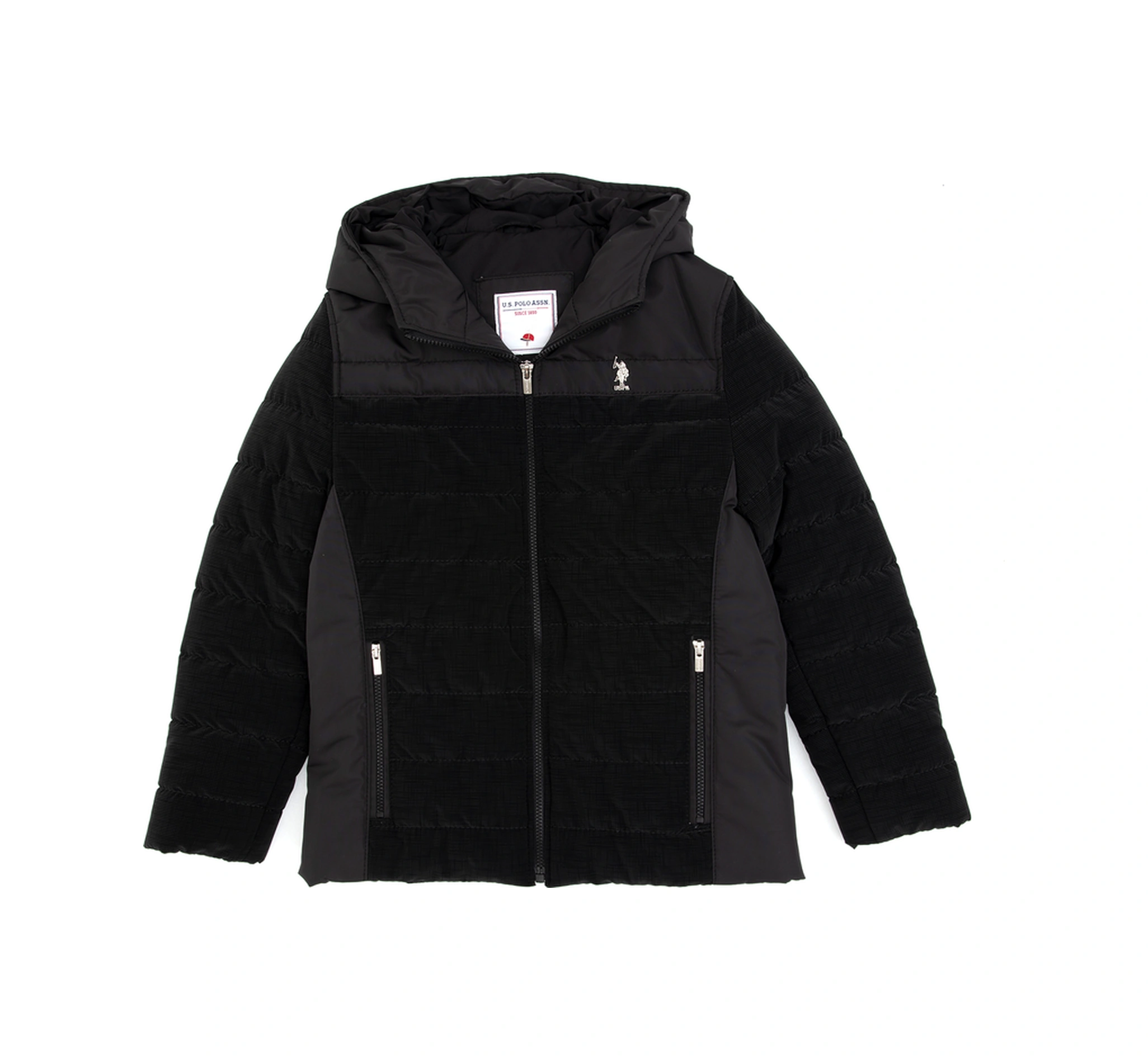U.S. Polo Assn. Erkek Çocuk Siyah Mont 50317344-001
