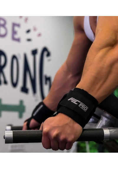 Musclecloth Pro Wrist Wraps Siyah 2'li Paket Çok Renkli