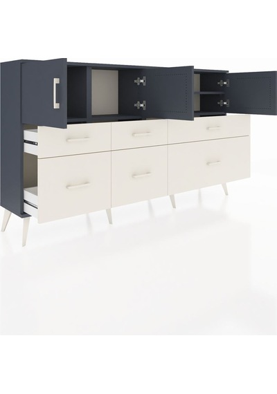 Arges Konsol 4 Raflı 6 Çekmeceli 4 Kapaklı 176x30x99 Antrasit-antrasit/aytaşı Antrasıt/aytası - Antrasıt Arges Konsol 4 Raflı 6 Çekmeceli 4 Kapaklı 176x30x99 Antrasit-antrasit/aytaşı Antrasıt/aytası - Antrasıt